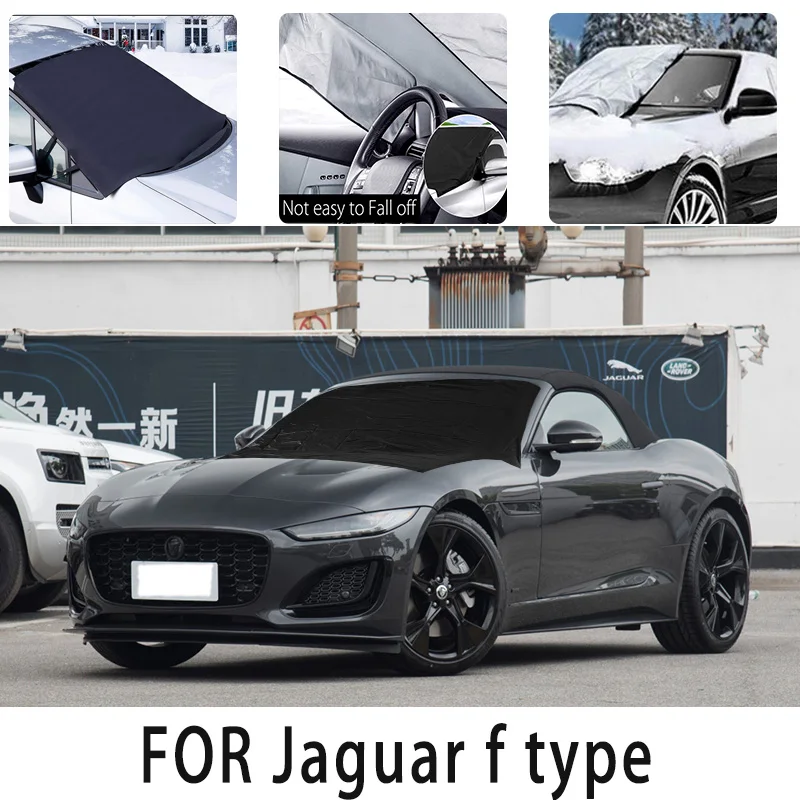 Car snow cover frontcover for Jaguar f type Snowblock heat insulation sunshade Antifreeze wind Frost prevention car accessories
Car snow cover frontcover for Jaguar f type Snowblock heat insulation sunshade Antifreeze wind Frost prevention car accessories
