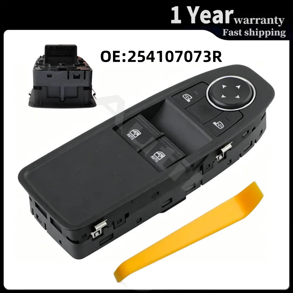 254107073R 13Pin for Renault Clio Front Left Master Power Window Switch Electric Glass Lifter Button Driver Side Car Accessories
254107073R 13Pin for Renault Clio Front Left Master Power Window Switch Electric Glass Lifter Button Driver Side Car Accessories