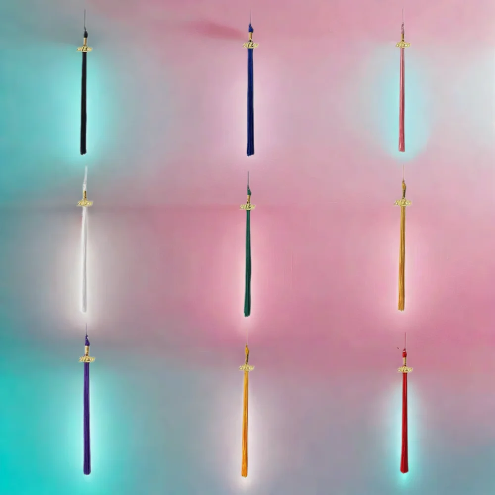 Polyester Alloy Academic Tassel Hanging Pure Color 9 Colors Graduation Cap Tassel DIY Crafts 2025 Style Student Dress Up Tassel
Polyester Alloy Academic Tassel Hanging Pure Color 9 Colors Graduation Cap Tassel DIY Crafts 2025 Style Student Dress Up Tassel