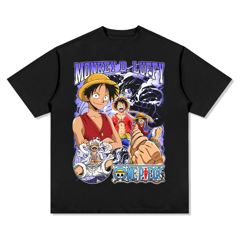 Футболка One Piece Monkey D. Luffy для мужчин и женщин, в стиле панк, 100% хлопок, с графическим принтом, удобная уличная одежда, футболка с короткими рукавами
Футболка One Piece Monkey D. Luffy для мужчин и женщин, в стиле панк, 100% хлопок, с графическим принтом, удобная уличная одежда, футболка с короткими рукавами