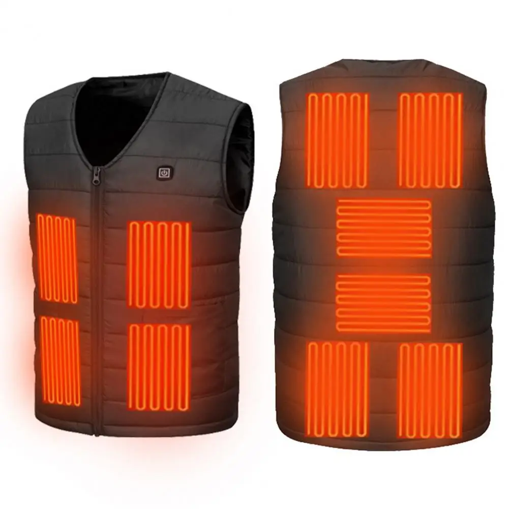 Winter Men Vest Winter USB Heating Vest Coat 10/12 Heating Blocks V Neck Energy-saving Padded Windproof Waistcoat Cotton Vest
Winter Men Vest Winter USB Heating Vest Coat 10/12 Heating Blocks V Neck Energy-saving Padded Windproof Waistcoat Cotton Vest
