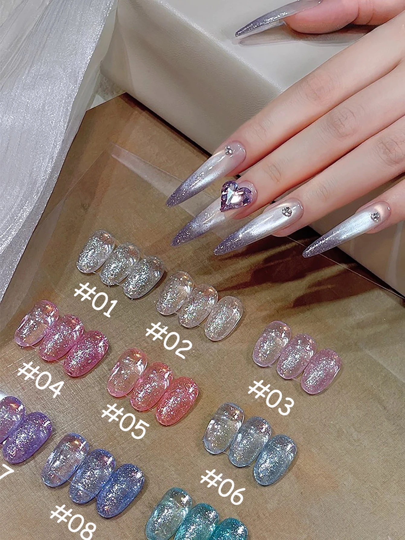 1pcs WS Spring Summer Nails Hot Selling Super Flash Colorful White Blue Broken Diamond Gel Nail Polish 2025 Whitening New Style
1pcs WS Spring Summer Nails Hot Selling Super Flash Colorful White Blue Broken Diamond Gel Nail Polish 2025 Whitening New Style