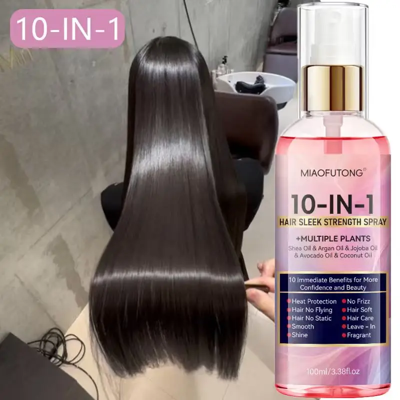 Мгновенный спрей для ухода за волосами 10 в 1 - несмываемый кондиционер для удержания волос, быстрое увлажнение, мягкость и питание, защита от тепловых повреждений.
Мгновенный спрей для ухода за волосами 10 в 1 - несмываемый кондиционер для удержания волос, быстрое увлажнение, мягкость и питание, защита от тепловых повреждений.