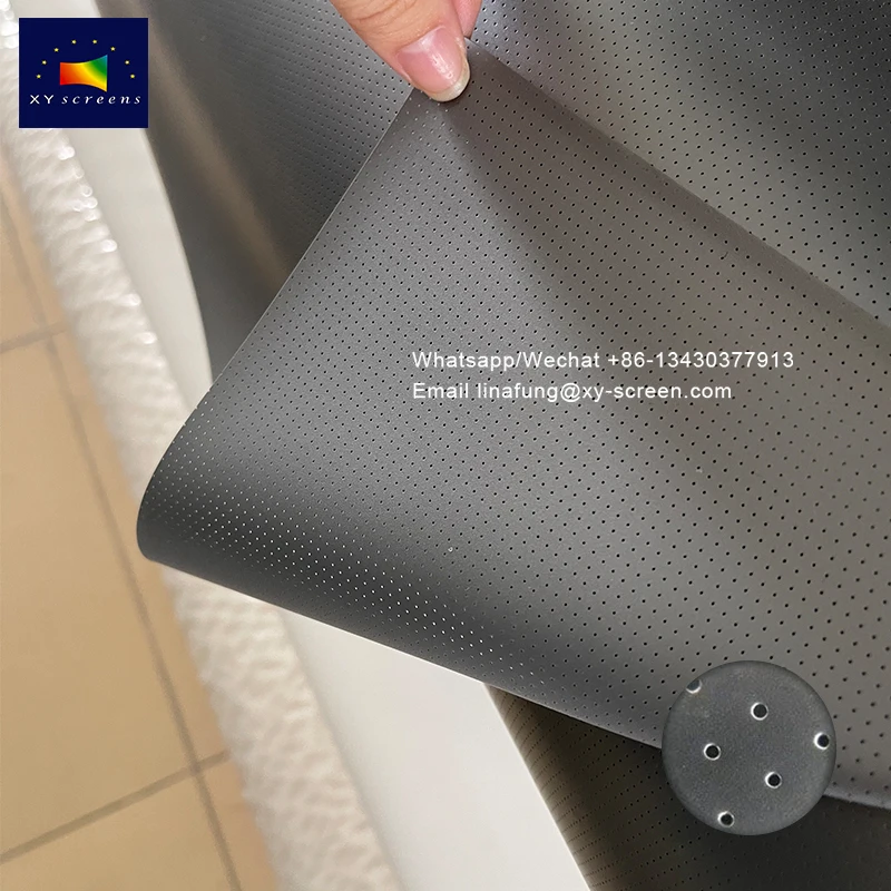 OEM Custom size 4K 8K 0.8Gain ALR Perforating Anti Light Acoustically Transparent Long Throw Projector Screen Fabric
OEM Custom size 4K 8K 0.8Gain ALR Perforating Anti Light Acoustically Transparent Long Throw Projector Screen Fabric