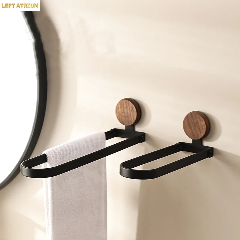 Walnut toilet towel rack bathroom washbasin wall without punching foldable towel hanging rod
Walnut toilet towel rack bathroom washbasin wall without punching foldable towel hanging rod