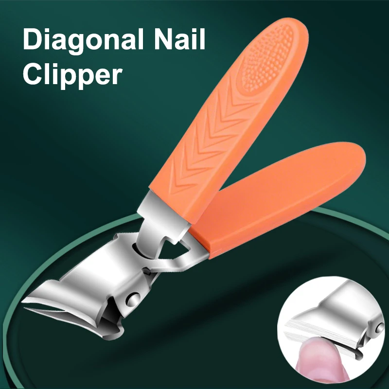 Машинка для стрижки ногтей с наклонным лезвием, кусачки для вросших ногтей для толстых ногтей, средство для удаления ногтей из нержавеющей стали, триммер для ногтей
Машинка для стрижки ногтей с наклонным лезвием, кусачки для вросших ногтей для толстых ногтей, средство для удаления ногтей из нержавеющей стали, триммер для ногтей