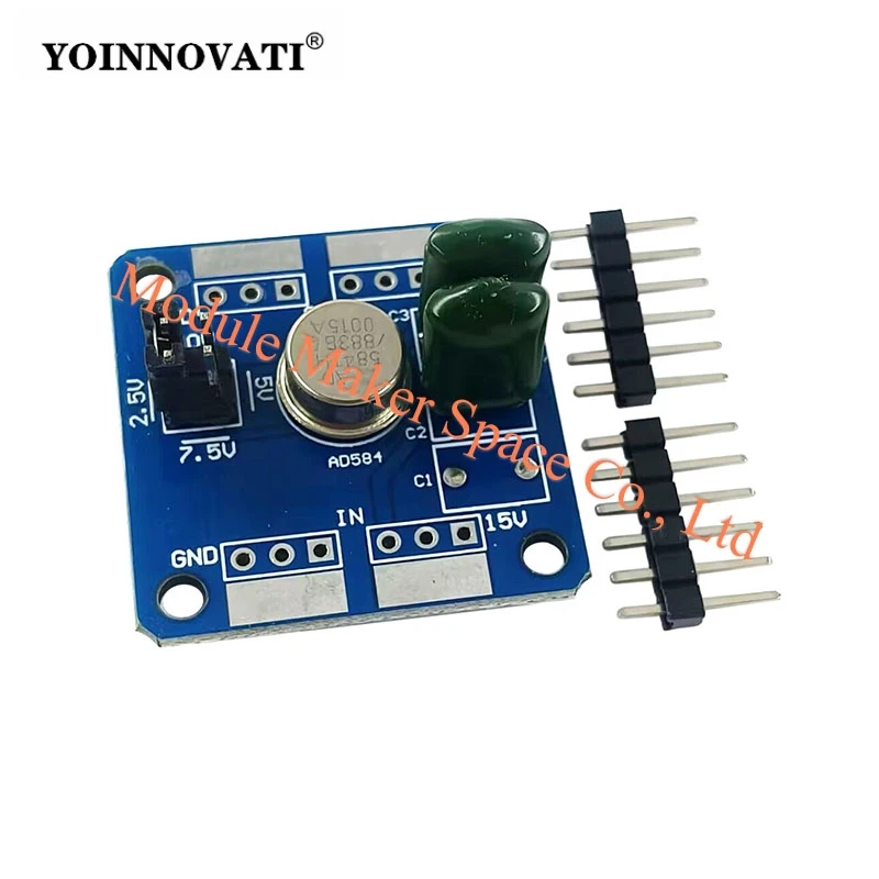 AD584 Voltage Reference Module 12V-15V High Precision 4-Channel Comparator Calibration Board for Voltmeter Resistor
AD584 Voltage Reference Module 12V-15V High Precision 4-Channel Comparator Calibration Board for Voltmeter Resistor