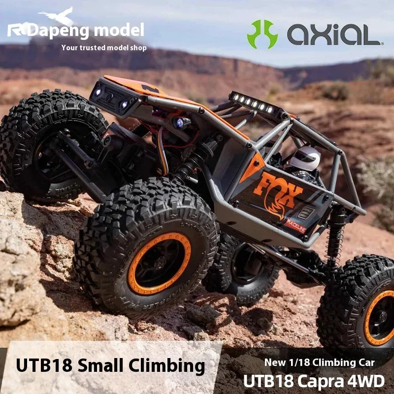 Осевой новый V2 Little Goat 1/18 имитация масштаба альпинистский автомобиль Utb18 Capra 4wd Unlimited Trail металлическая коробка передач, готовая к игре
Осевой новый V2 Little Goat 1/18 имитация масштаба альпинистский автомобиль Utb18 Capra 4wd Unlimited Trail металлическая коробка передач, готовая к игре
