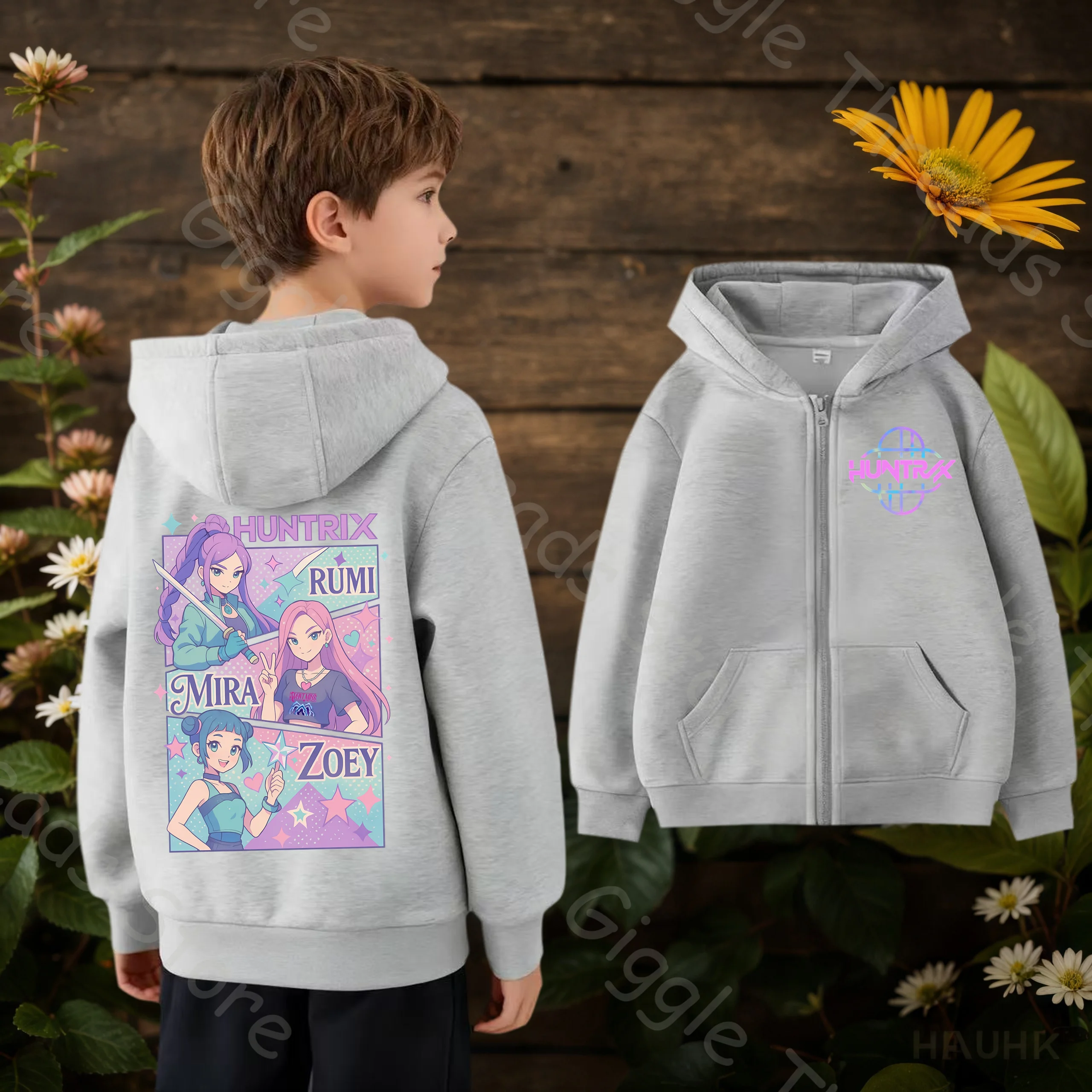 Awesome K-POP: Demon Hunters Kids Zip-Up Hoodie 2025. Cozy Cartoon Jacket for All Children, Boys & Girls. Worldwide Favorite
Awesome K-POP: Demon Hunters Kids Zip-Up Hoodie 2025. Cozy Cartoon Jacket for All Children, Boys & Girls. Worldwide Favorite