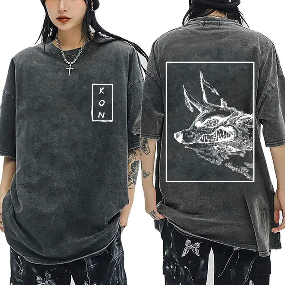 Anime Chainsaw Man Hayakawa Aki Fox Devil Kon Washed Vintage T Shirt Men High Quality Cotton T-shirt Manga Oversized T-shirts
Anime Chainsaw Man Hayakawa Aki Fox Devil Kon Washed Vintage T Shirt Men High Quality Cotton T-shirt Manga Oversized T-shirts