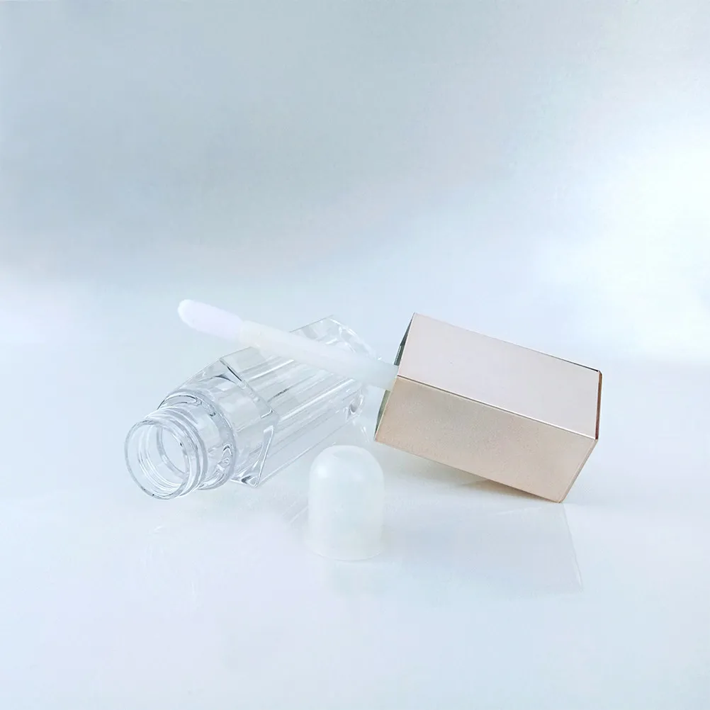 3Pcs Lip Gloss Bottles Pentagonal DIY Empty Lipstick Tubes Portable Makeup Storage Compact Silver Gold
3Pcs Lip Gloss Bottles Pentagonal DIY Empty Lipstick Tubes Portable Makeup Storage Compact Silver Gold
