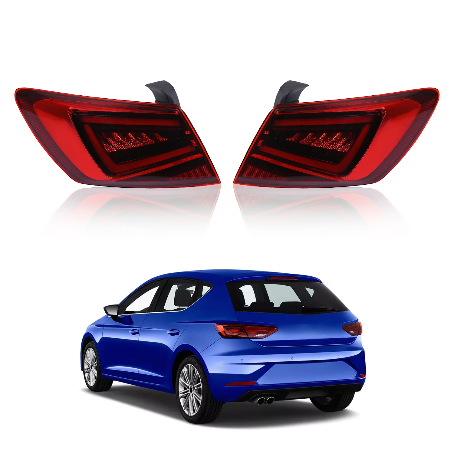 Car LED Tail Lamp Light for Seat Leon 5F 2017 2018 2019 2020 Outer Side Rear Turn Signal Lamp Brake Light 5F0945207F 5F0945208F
Car LED Tail Lamp Light for Seat Leon 5F 2017 2018 2019 2020 Outer Side Rear Turn Signal Lamp Brake Light 5F0945207F 5F0945208F