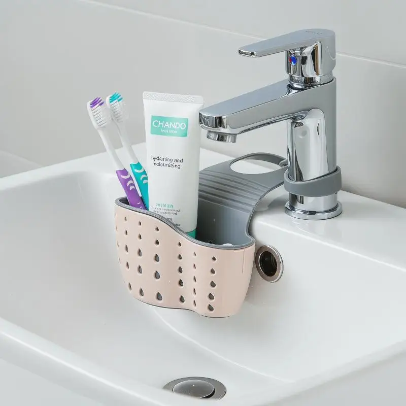 Adjustable sink, ball cage, kitchen, bathroom storage, dryer, sink, hanging basket, sponge support with drainage holes
Adjustable sink, ball cage, kitchen, bathroom storage, dryer, sink, hanging basket, sponge support with drainage holes