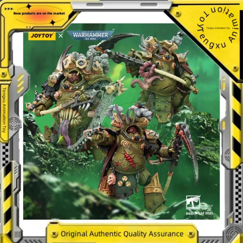 JOYTOY Dark Source Warhammer 40K Death Guard Death Robe Terminator Trio 1:18 Scale Action Figures
JOYTOY Dark Source Warhammer 40K Death Guard Death Robe Terminator Trio 1:18 Scale Action Figures