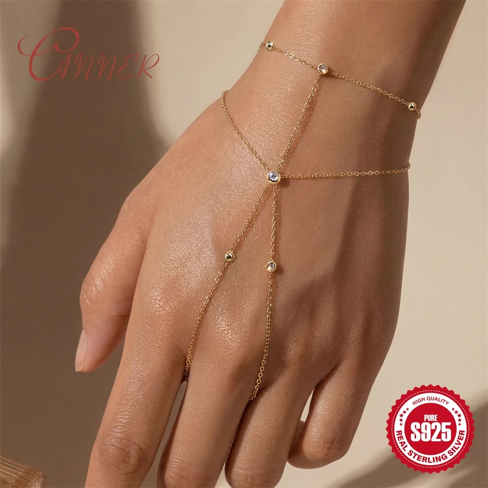 Браслет CANNER из стерлингового серебра 925 пробы с геометрическим дизайном и несколькими цепочками, с элементами в виде пальцев, для женщин, для вечеринок, на день рождения, ювелирные украшения, подарки
Браслет CANNER из стерлингового серебра 925 пробы с геометрическим дизайном и несколькими цепочками, с элементами в виде пальцев, для женщин, для вечеринок, на день рождения, ювелирные украшения, подарки