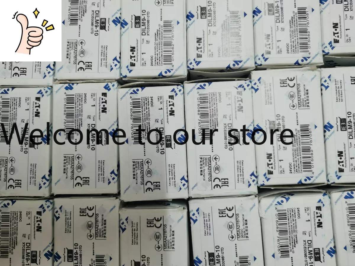 Eaton Muller DILM9-10 (24VDC) European Imported DC 24V Contactor Original Genuine
Eaton Muller DILM9-10 (24VDC) European Imported DC 24V Contactor Original Genuine
