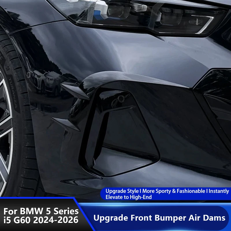 For BMW 5 Series i5 G60 2024-2026 Car Front bumper wind blade fang ornament strip Black Jedi rear tail lip diffuser panel
For BMW 5 Series i5 G60 2024-2026 Car Front bumper wind blade fang ornament strip Black Jedi rear tail lip diffuser panel