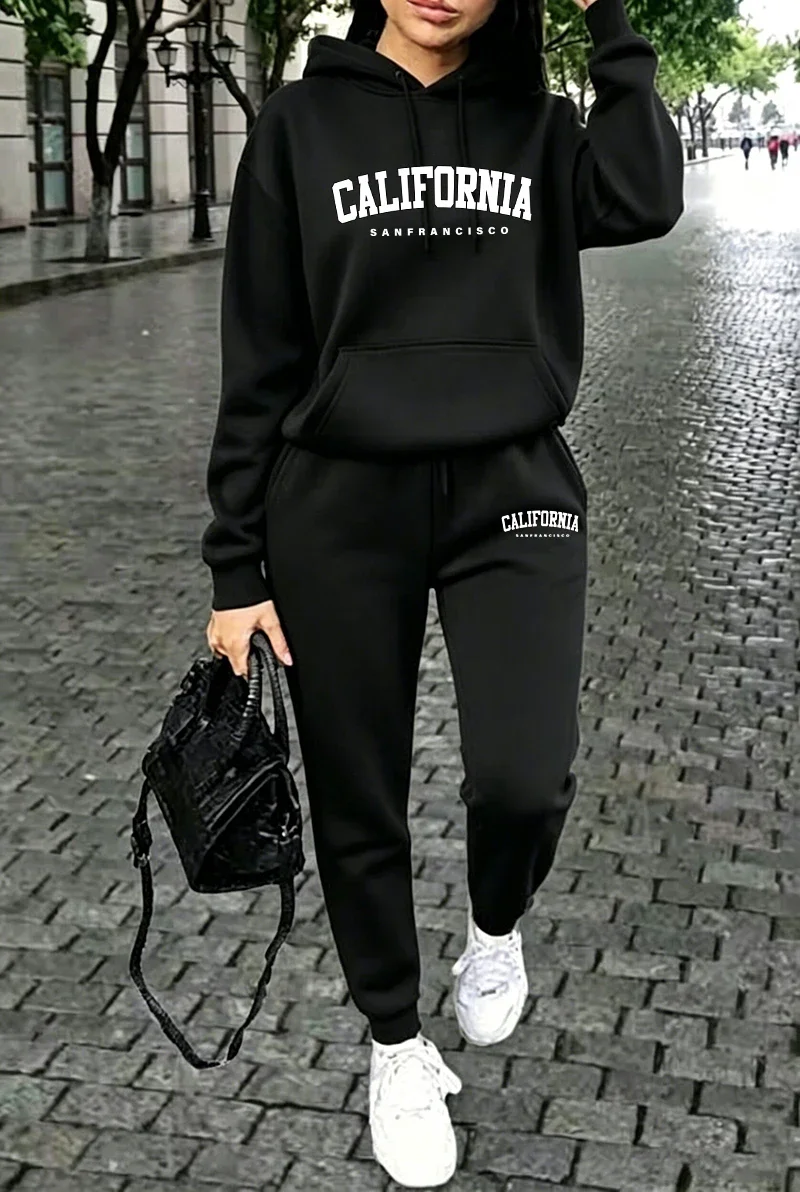 Womens Tracksuit Printing Casual Hooded Sweatshirt Sportswear Outdoors Sports Jogging Clothing Fashion Single Item Hoodie Pants
Womens Tracksuit Printing Casual Hooded Sweatshirt Sportswear Outdoors Sports Jogging Clothing Fashion Single Item Hoodie Pants