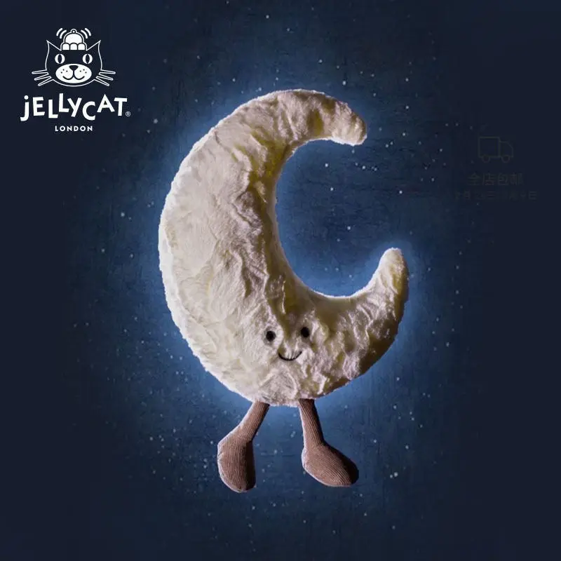 Оригинальная плюшевая игрушка Jellycat Amuseable Moon из Великобритании, успокаивающая мягкая кукла-компаньон, декоративная подушка, подарок на день рождения для детей и взрослых
Оригинальная плюшевая игрушка Jellycat Amuseable Moon из Великобритании, успокаивающая мягкая кукла-компаньон, декоративная подушка, подарок на день рождения для детей и взрослых