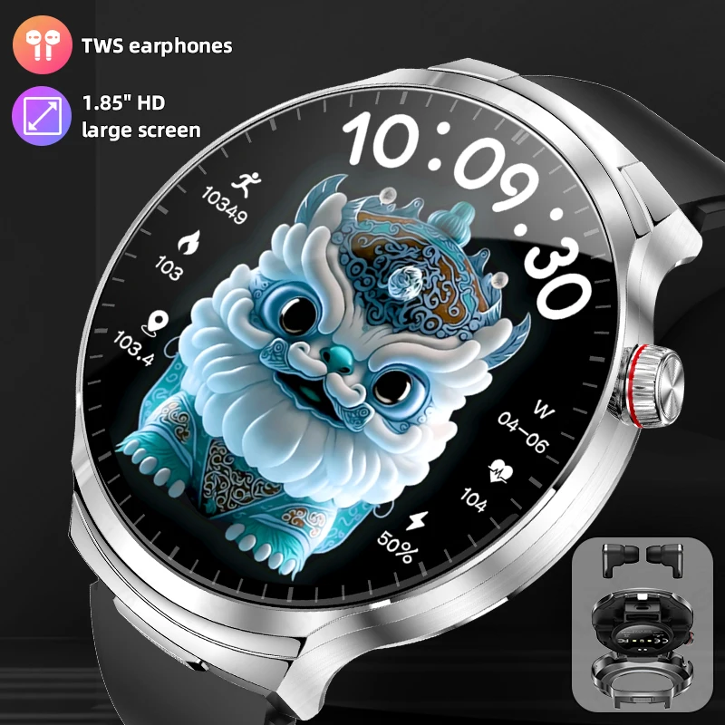 LIGE Original Bluetooth Call with Bluetooth Earphones Smart Watch Health Fitness Tracker Sport Modes Watches with BT Headphones
LIGE Original Bluetooth Call with Bluetooth Earphones Smart Watch Health Fitness Tracker Sport Modes Watches with BT Headphones