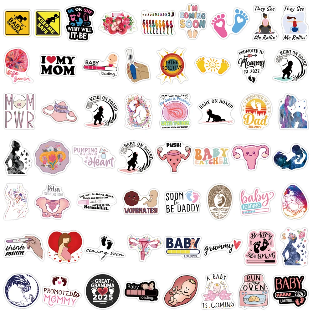 55PCS Pregnancy Graffiti Cartoon Decoration Sticker Waterproof Decal for Mobile Phone Case Scrapbook Luggage Laptop Guitar
55PCS Pregnancy Graffiti Cartoon Decoration Sticker Waterproof Decal for Mobile Phone Case Scrapbook Luggage Laptop Guitar