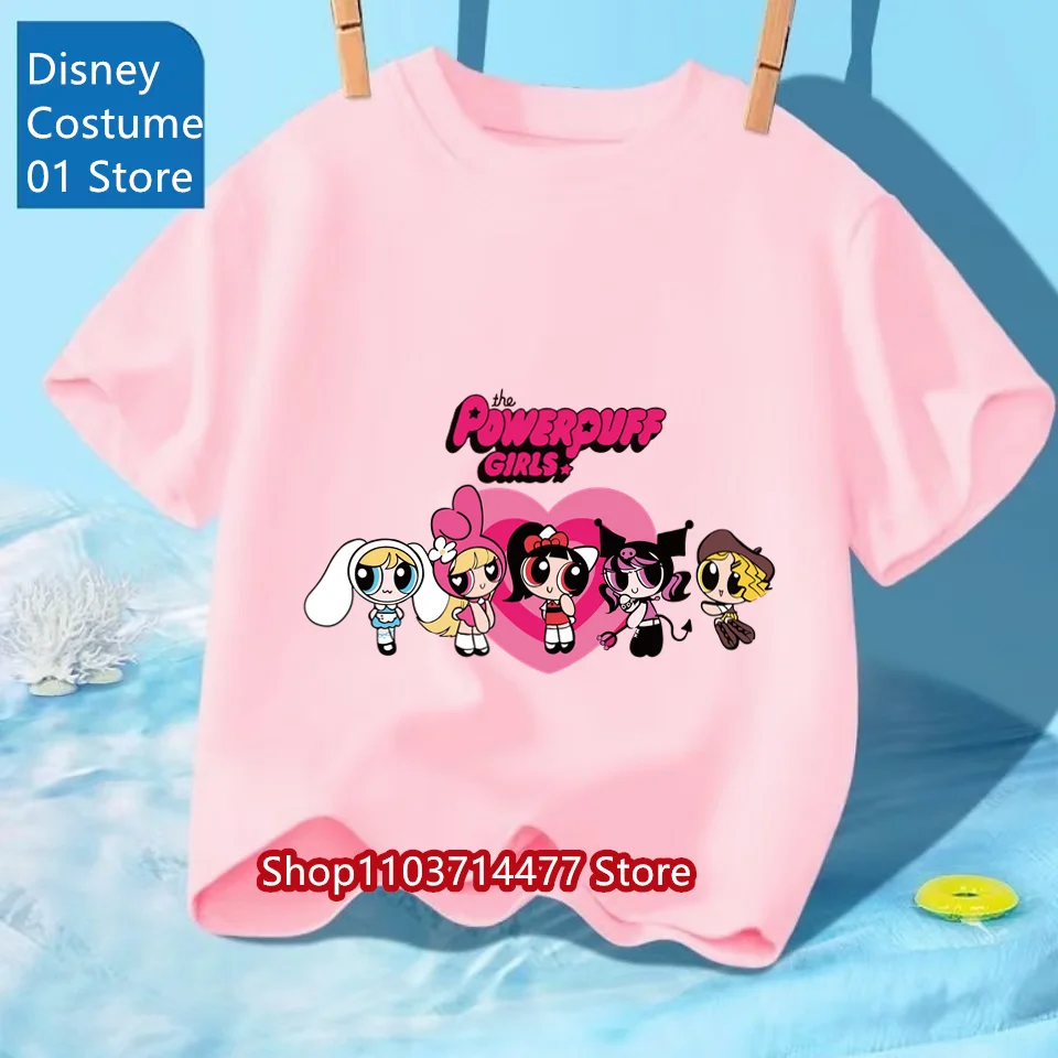The Powerpuff Girls cartoon cute print summer cotton children t-shirt parent-child outdoor casual street fashion t-shirt
The Powerpuff Girls cartoon cute print summer cotton children t-shirt parent-child outdoor casual street fashion t-shirt