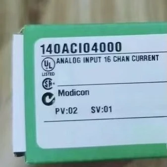 New And Original 140ACI04000 PLC Analog Input Module New In Box 140AC104000 Stock In Warehouse PLC Programming Controller
New And Original 140ACI04000 PLC Analog Input Module New In Box 140AC104000 Stock In Warehouse PLC Programming Controller