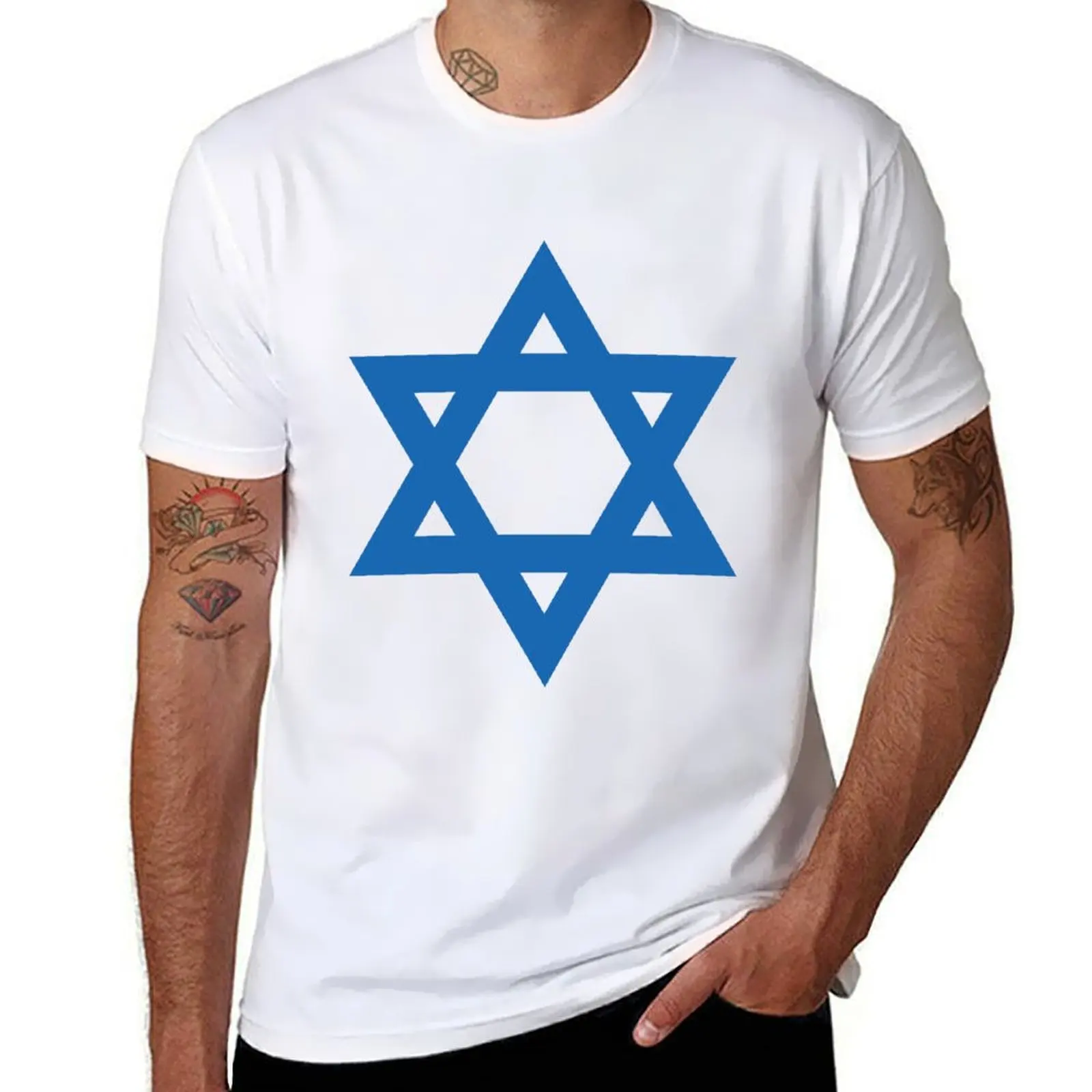 Star of David T-Shirt affliction shirts heavyweights plus size clothes Short sleeve tee men workout shirt
Star of David T-Shirt affliction shirts heavyweights plus size clothes Short sleeve tee men workout shirt