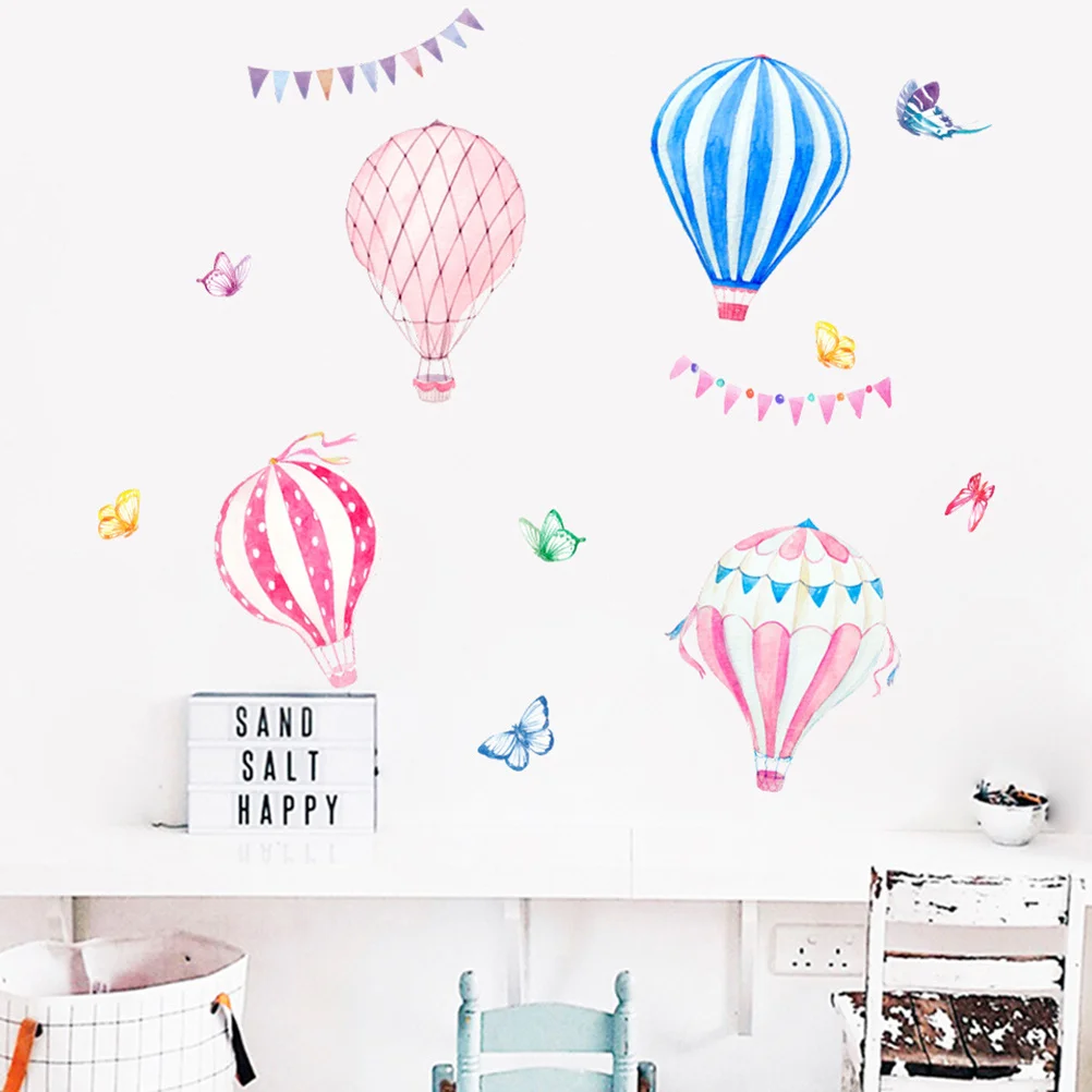 PVC Removable Hot Air Balloons Wall Sticker Nursery Room Decal Waterproof Home Wallpaper Smooth Surface Wall Decals
PVC Removable Hot Air Balloons Wall Sticker Nursery Room Decal Waterproof Home Wallpaper Smooth Surface Wall Decals