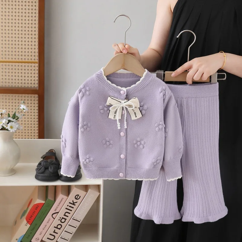 Girls Knitted Clothes Sets Spring Autumn Children Woolen Jersey Sweaters Coats Pants 2pcs Princess Suit For Baby Outfits Kids 6Y
Girls Knitted Clothes Sets Spring Autumn Children Woolen Jersey Sweaters Coats Pants 2pcs Princess Suit For Baby Outfits Kids 6Y