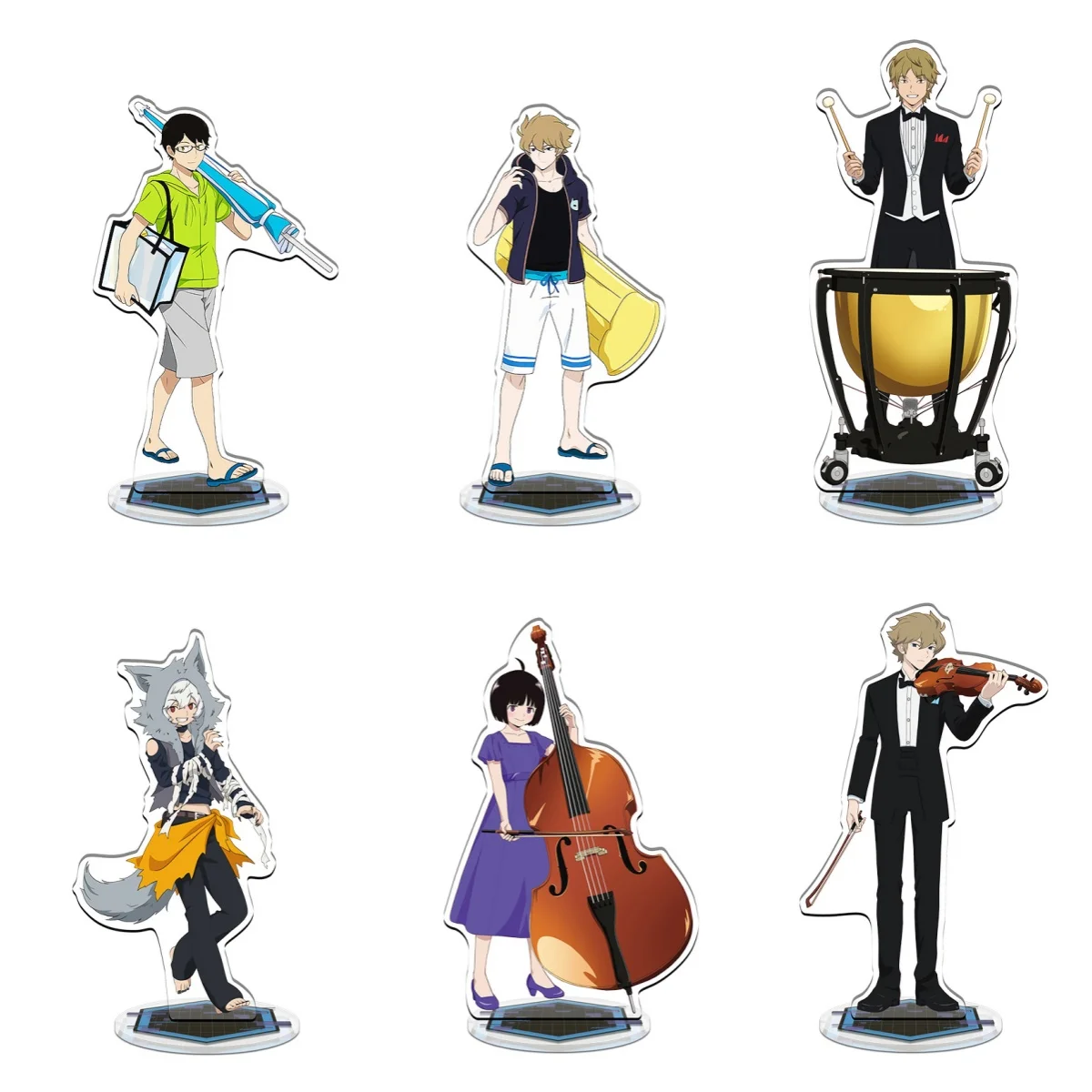 Anime World Trigger version Acrylic stand sign Science fiction Transformation Desktop ornament Friends Christmas gifts 15cm
Anime World Trigger version Acrylic stand sign Science fiction Transformation Desktop ornament Friends Christmas gifts 15cm