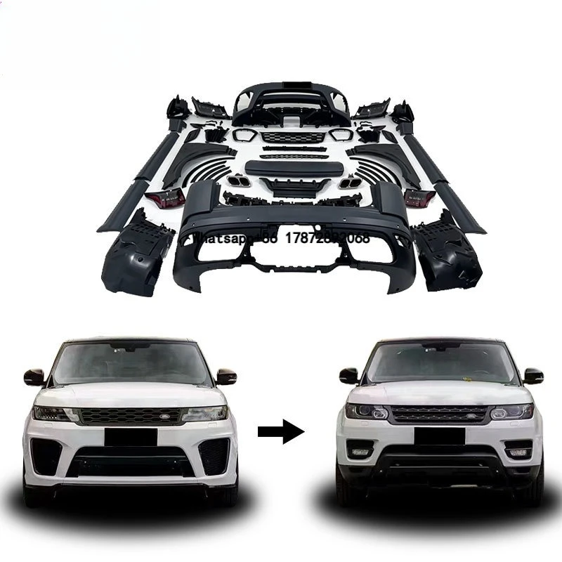 For Range Rover Sport 2014-2017 Upgrade New SVR Style Full Body Kit
For Range Rover Sport 2014-2017 Upgrade New SVR Style Full Body Kit