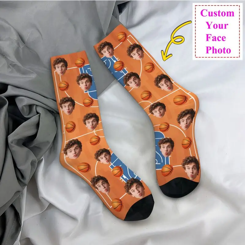 Basketball Face Custom Men Women Crew Socks Unisex Fashion 3D Print Funny Photo Personalized Design Dress Socks
Basketball Face Custom Men Women Crew Socks Unisex Fashion 3D Print Funny Photo Personalized Design Dress Socks