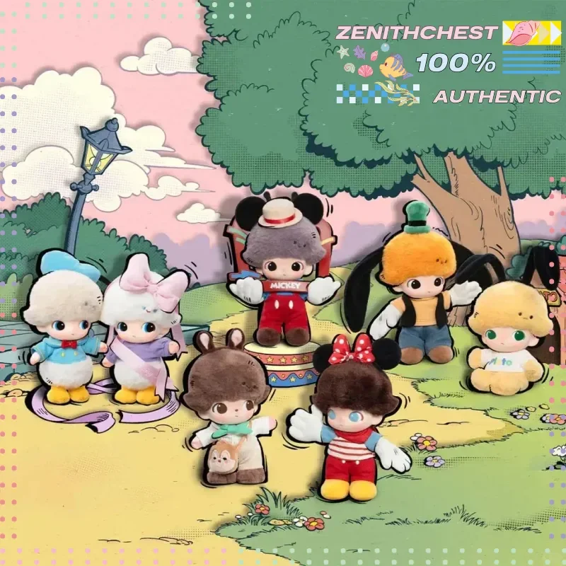 Оригинальный POP MART Dimoo Word X Disney виниловый брелок для лица серии Mystery Box очаровательный кулон с фигурками Микки и Минни Дональда Дака
Оригинальный POP MART Dimoo Word X Disney виниловый брелок для лица серии Mystery Box очаровательный кулон с фигурками Микки и Минни Дональда Дака