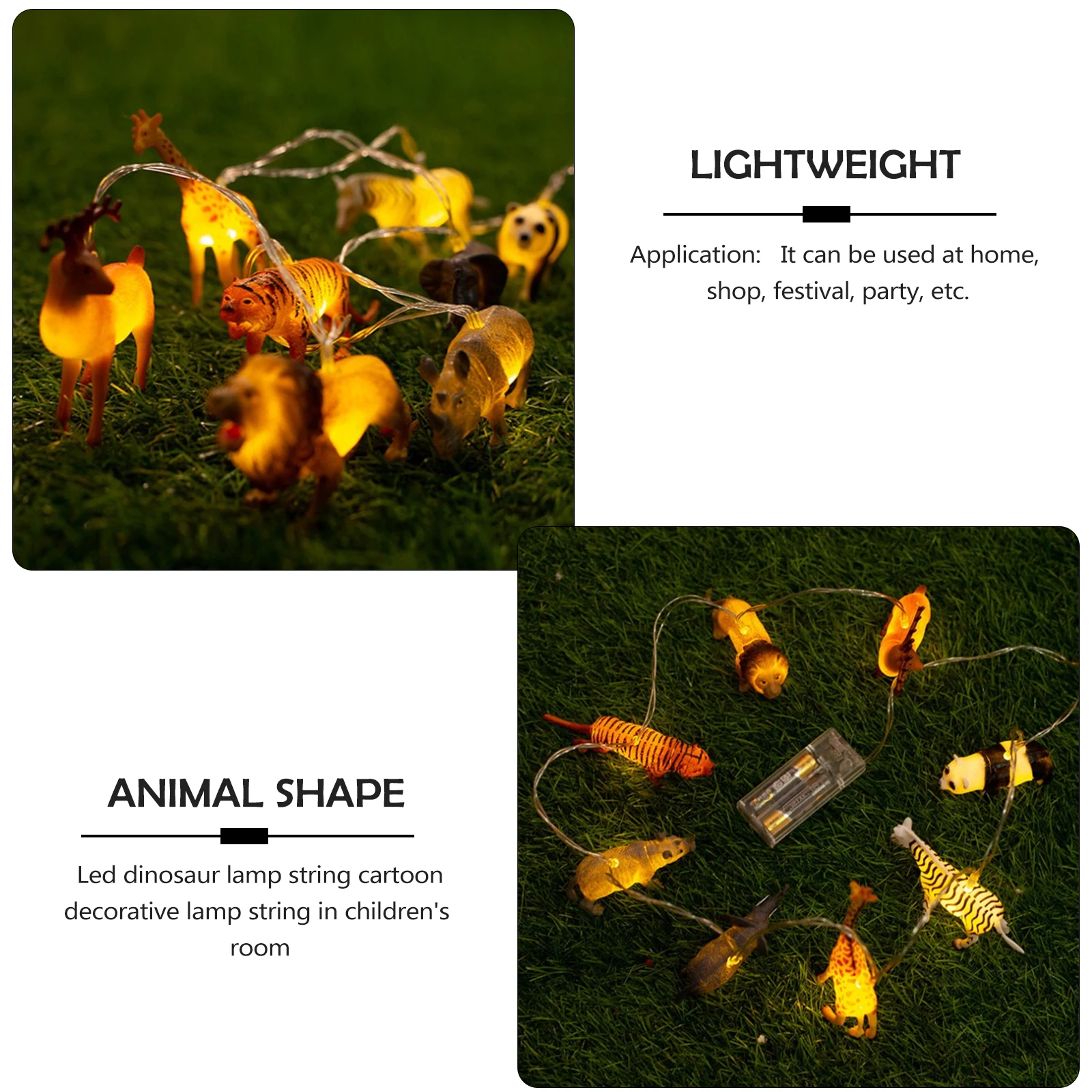 Animal String Lights LED Light String Decorative Panda 10M Festive Home Garden Yard Christmas LED Lamp
Animal String Lights LED Light String Decorative Panda 10M Festive Home Garden Yard Christmas LED Lamp