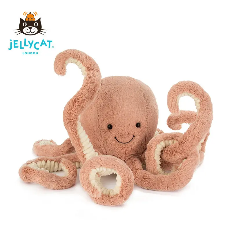 Jellycat Odell Octopus Plush Toy Soft Stuffed Animal Comfort Doll for Kids Birthday Gift
Jellycat Odell Octopus Plush Toy Soft Stuffed Animal Comfort Doll for Kids Birthday Gift