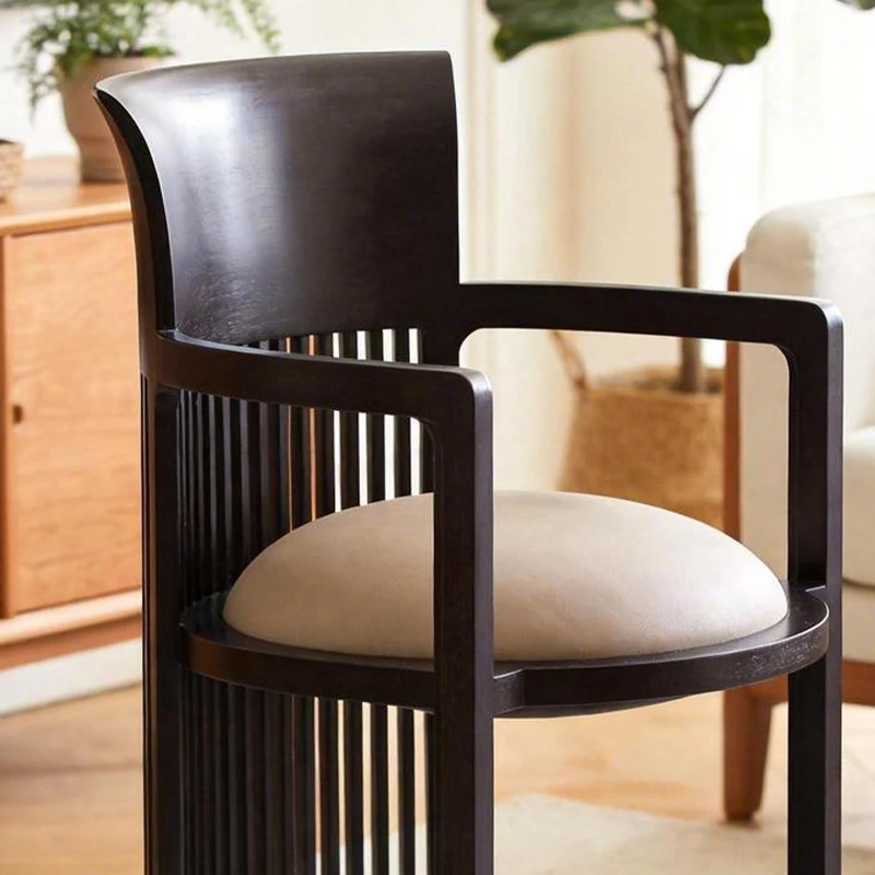Comfortable Modern Solid Wood Dining Chair with Slatted Backrest Cushioned Seat for Indoor Use in Home Office Home Bar Hotel
Comfortable Modern Solid Wood Dining Chair with Slatted Backrest Cushioned Seat for Indoor Use in Home Office Home Bar Hotel