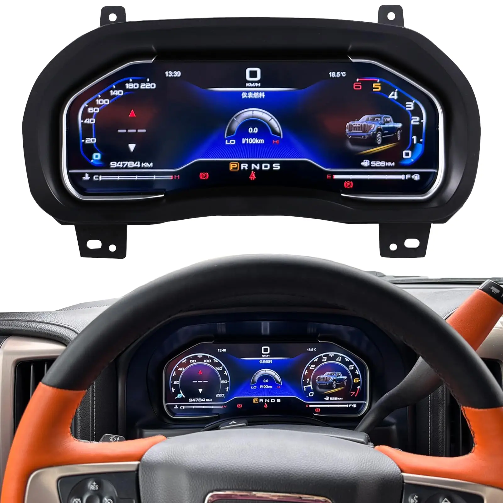 12.3’’ digital instrument cluster for Chevrolet Suburban Tahoe Silverado GMC SIERRA Yukon dashboard speedometer gauge, Carplay
12.3’’ digital instrument cluster for Chevrolet Suburban Tahoe Silverado GMC SIERRA Yukon dashboard speedometer gauge, Carplay