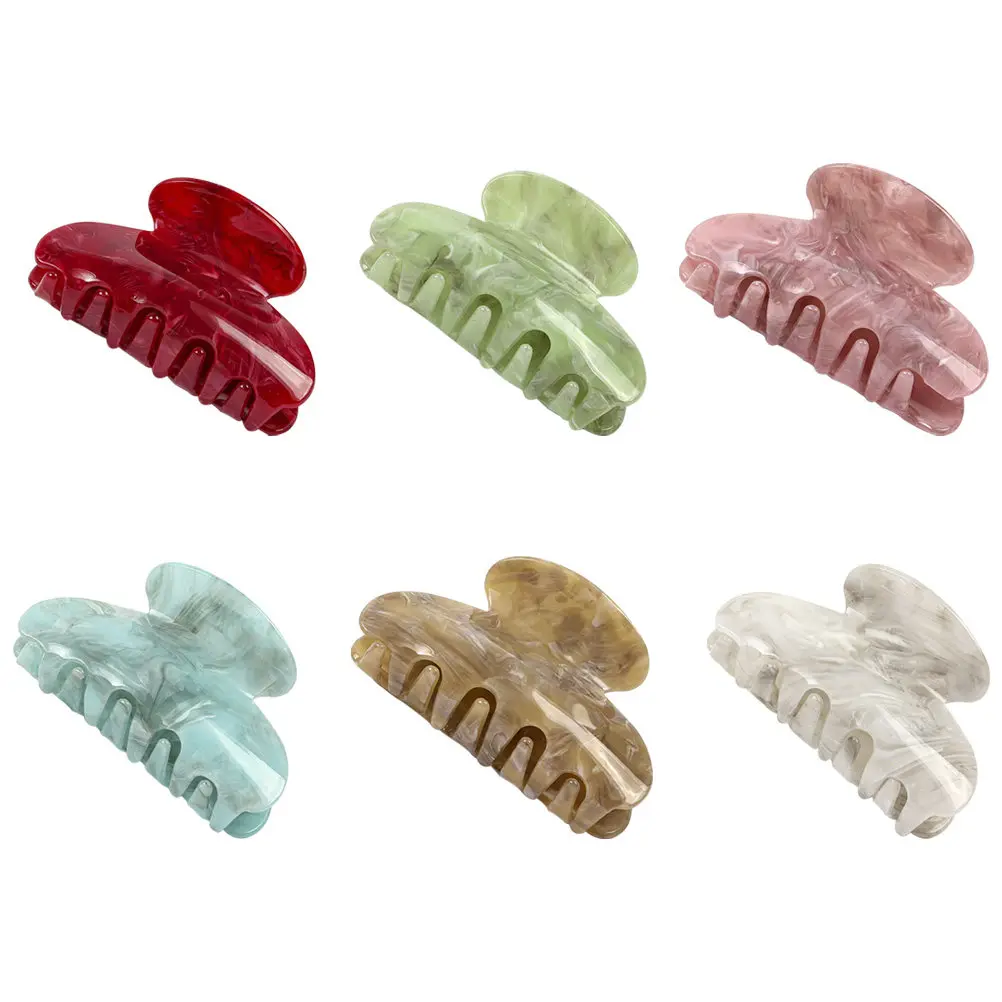 6 шт. акриловых зажимов для волос с сильной фиксацией, мраморный дизайн, для густых, тонких и кудрявых волос, женские заколки-крабы, удобные для путешествий, креативные.
6 шт. акриловых зажимов для волос с сильной фиксацией, мраморный дизайн, для густых, тонких и кудрявых волос, женские заколки-крабы, удобные для путешествий, креативные.