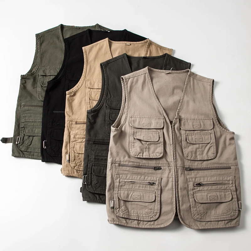 American Retro Multi-ket Workwear Vest Trendy Men's Sport Function Svel INS Korean Version oulder Jaet
American Retro Multi-ket Workwear Vest Trendy Men's Sport Function Svel INS Korean Version oulder Jaet