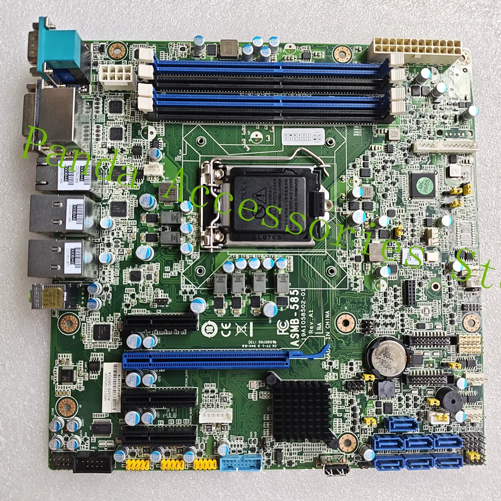 ASMB-585G4 Industrial Control Motherboard ASMB-585 Rev.A1
ASMB-585G4 Industrial Control Motherboard ASMB-585 Rev.A1