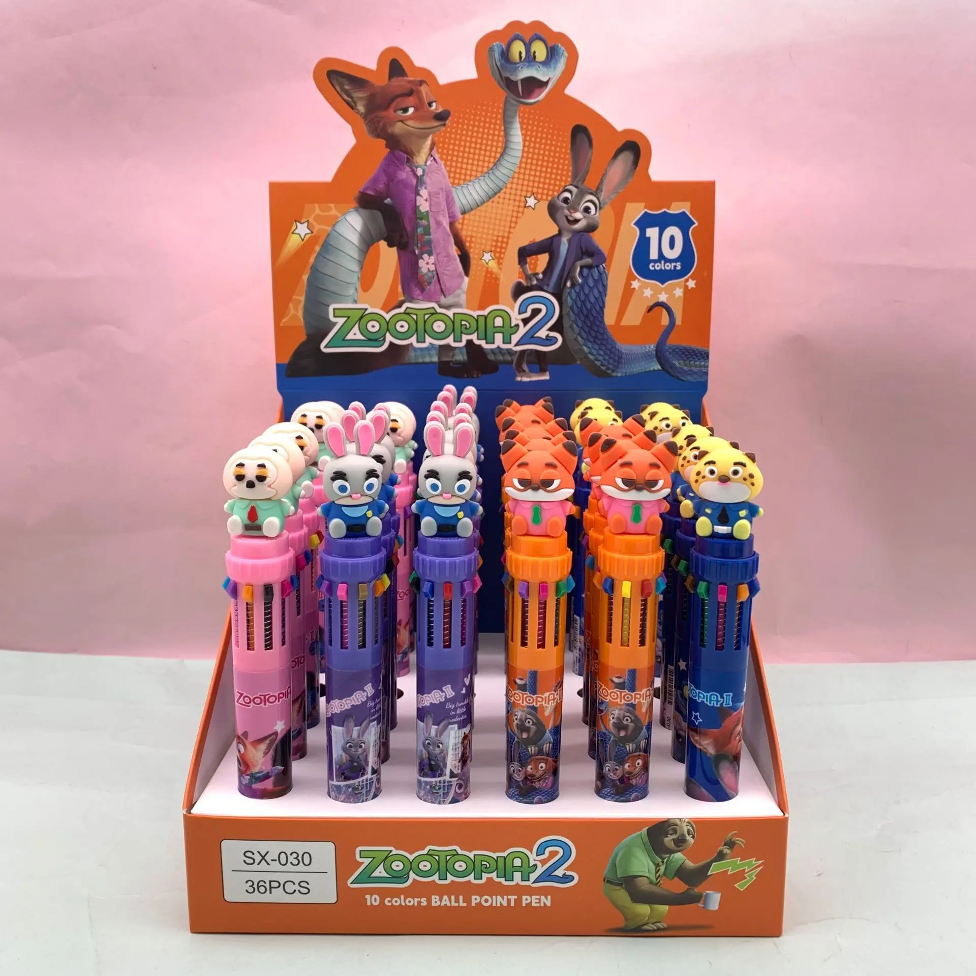 6/36pcs Zootopia Ballpoint Pen Set 10-Color Cute Colored Handwritten Notebook Pens Pens Stationery School Supplies Christmas Gif
6/36pcs Zootopia Ballpoint Pen Set 10-Color Cute Colored Handwritten Notebook Pens Pens Stationery School Supplies Christmas Gif