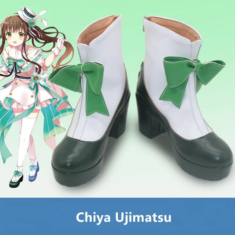 Аниме Is the Order a Rabbit Chiya Ujimatsu, костюм для косплея, обувь, карнавальные ботинки на Хэллоуин, ботинки ручной работы из искусственной кожи
Аниме Is the Order a Rabbit Chiya Ujimatsu, костюм для косплея, обувь, карнавальные ботинки на Хэллоуин, ботинки ручной работы из искусственной кожи