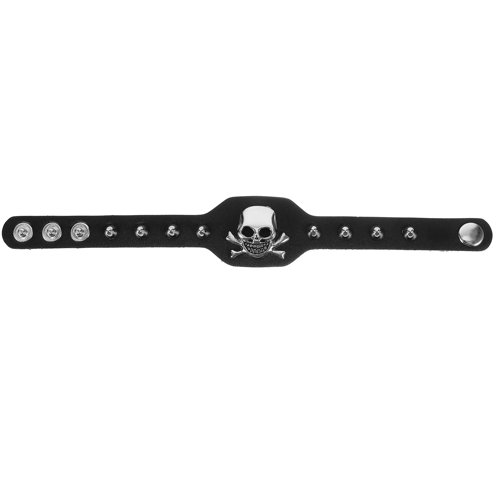 1pc Skull Bracelet Vintage Gothic Wrist Chain Black Color DIY Hand Ornament Lightweight Halloween Gift
1pc Skull Bracelet Vintage Gothic Wrist Chain Black Color DIY Hand Ornament Lightweight Halloween Gift