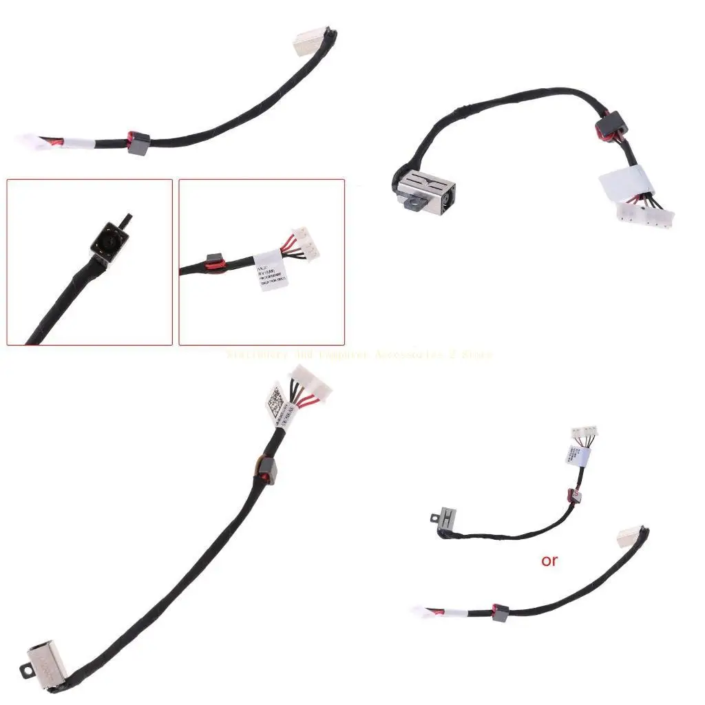 for DC Power Cable Socket Plug Wire Harness Connector Charging Port Replacement for Inspiron 15-5000/5558/5555/5559 
for DC Power Cable Socket Plug Wire Harness Connector Charging Port Replacement for Inspiron 15-5000/5558/5555/5559