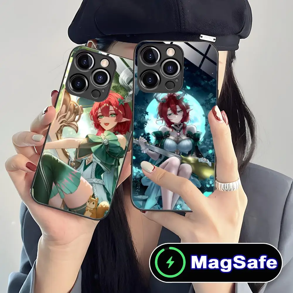 Чехол для телефона Wuthering Waves Ciaccona для iPhone 16, 15, 14, 13, 12, 11 Pro Max Plus Mini MagSafe, стеклянный цветной принт, красивая роскошь 
Чехол для телефона Wuthering Waves Ciaccona для iPhone 16, 15, 14, 13, 12, 11 Pro Max Plus Mini MagSafe, стеклянный цветной принт, красивая роскошь