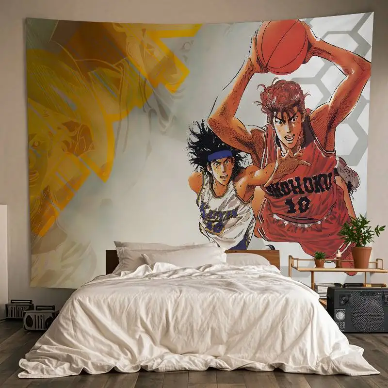 1PC Anime SLAM DUNKs Tapestry Room Decor Wall Cloth Party Hanging Background Room Decor Baby Room
1PC Anime SLAM DUNKs Tapestry Room Decor Wall Cloth Party Hanging Background Room Decor Baby Room
