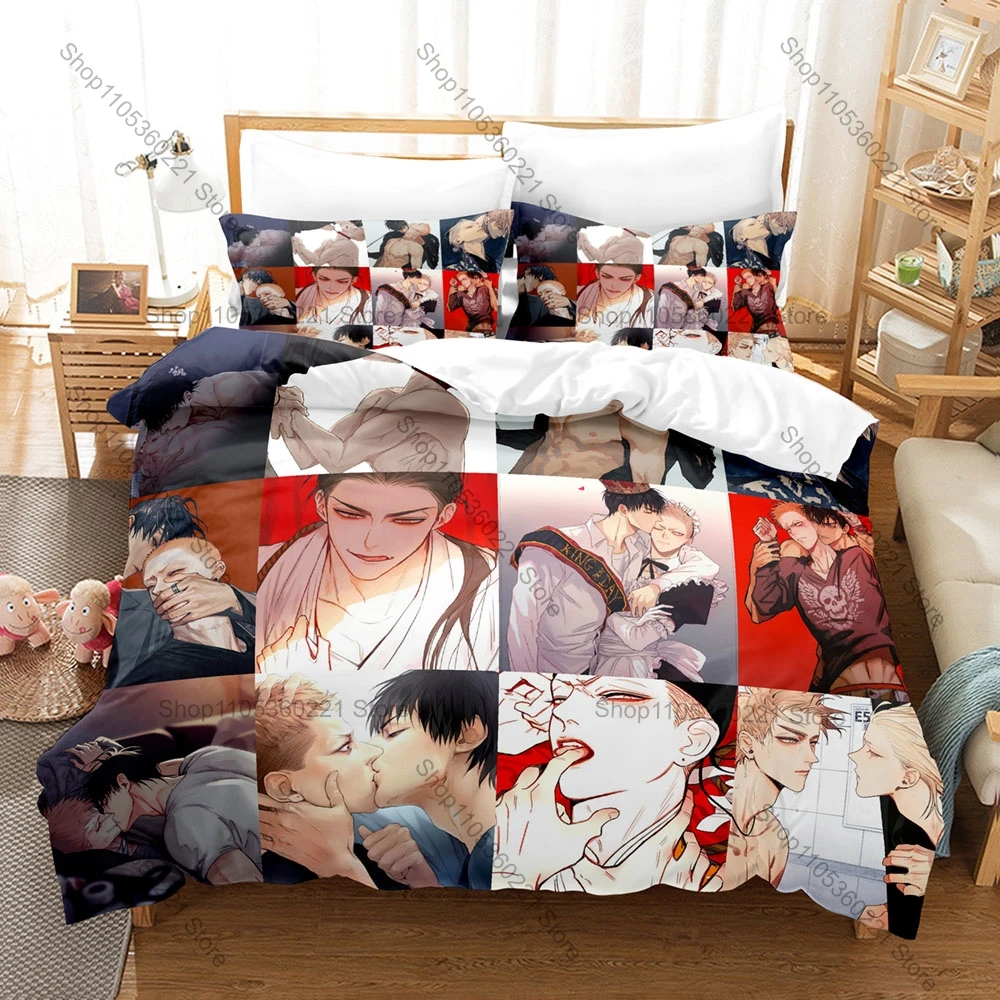Personality 19 Days Manga Bedding Set New Printed Brushed Duvet Cover Set Pillowcase For Fans Bedroom Decoration
Personality 19 Days Manga Bedding Set New Printed Brushed Duvet Cover Set Pillowcase For Fans Bedroom Decoration