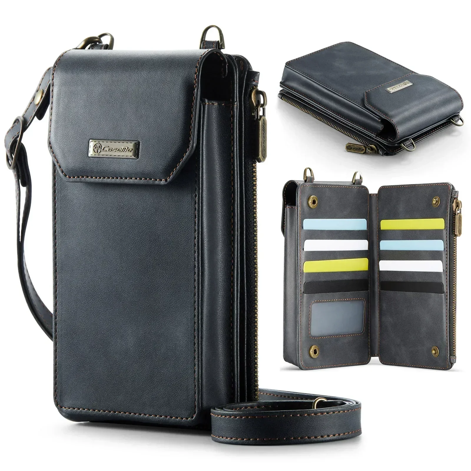 Multifunctional Mobile Phone Shoulder Strap bag For Apple IPhone Samsung Xiaomi Huawei Google Phone Leather Wallet Universal
Multifunctional Mobile Phone Shoulder Strap bag For Apple IPhone Samsung Xiaomi Huawei Google Phone Leather Wallet Universal
