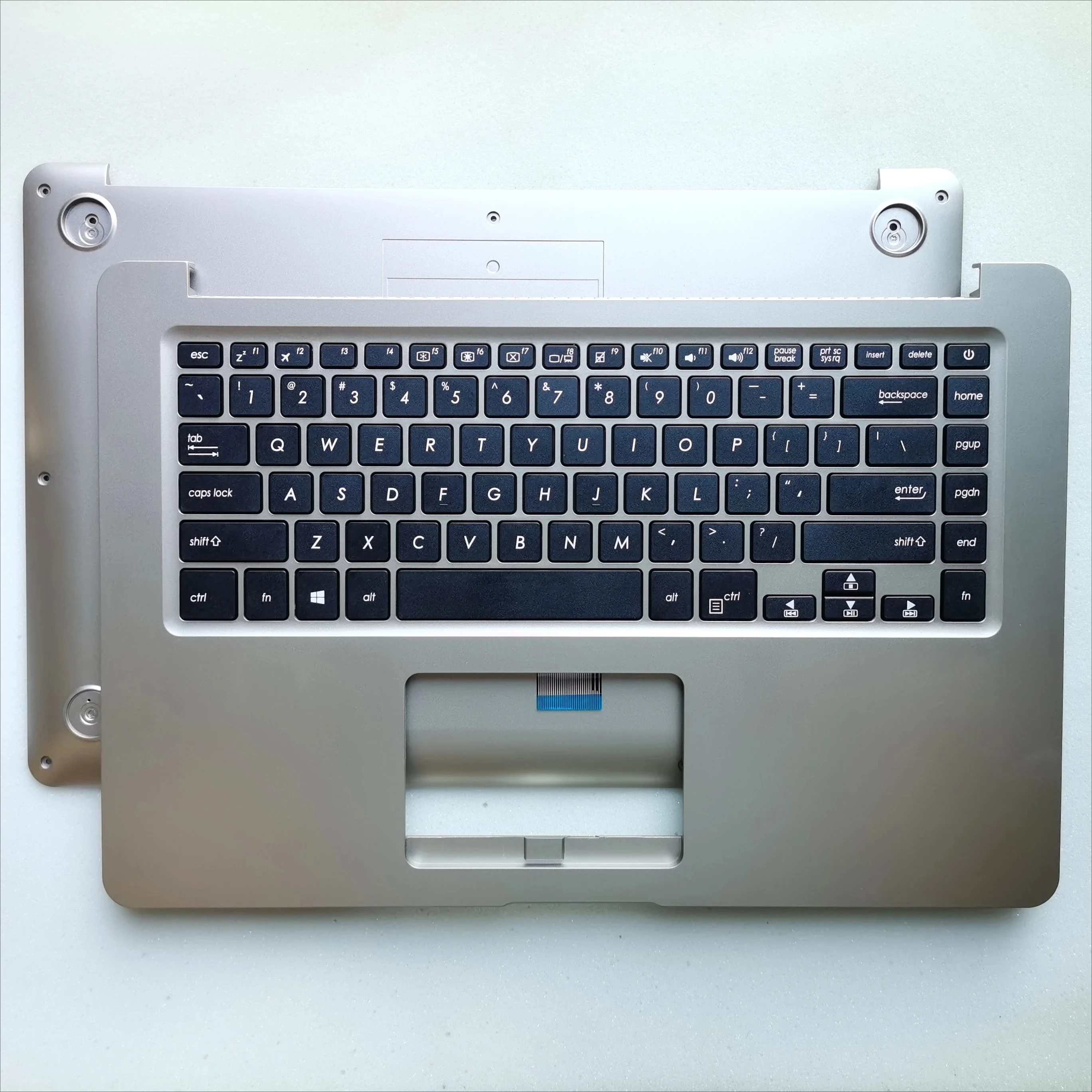 New laptop for Asus S15 S510UA S5100U S510UA X510UA A510U upper case base cover palmrest keyboard /bottom case
New laptop for Asus S15 S510UA S5100U S510UA X510UA A510U upper case base cover palmrest keyboard /bottom case